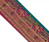 Sanskriti Vintage Sari Border Woven Brocade 1 Yd Indian Trim Sewing Purple Lace