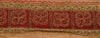 Sanskriti Vintage Sari Border Hand Beaded Bandhani 1 Yd Trim Sewing Cream Lace