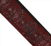 Sanskriti Vintage Sari Border Hand Beaded 1 Yd Indian Trim Sewing Maroon Lace
