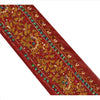Sanskriti Vintage Sari Border Hand Beaded 1 Yd Indian Trim Sewing Maroon Lace