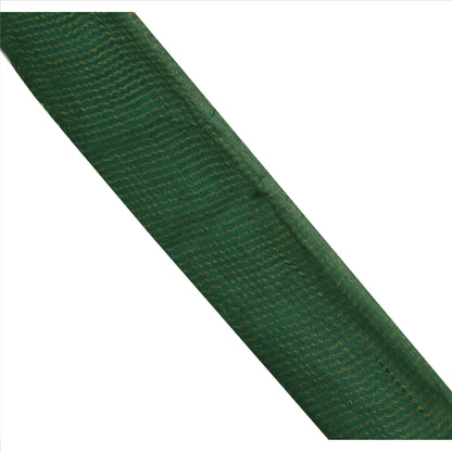 Sanskriti Vintage Sari Border Antique Hand Embroidered 1 Yd Indian Trim Sewing Green Lace