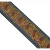 Sanskriti Vintage Sari Border Antique Hand Embroidered 1 Yd Indian Trim Sewing Grey Lace