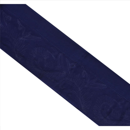 Sanskriti Vintage Saree Border Embroidered 1 Yd Indian Trim Sewing Blue Lace