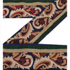 Sanskriti Vintage Saree Border Embroidered 1 Yd Indian Trim Sewing Blue Lace