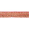 Sanskriti Vintage Sari Border Hand Embroidered 1 Yd Indian Trim Ribbon Pink Lace