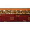Sanskriti Vintage Sari Border Hand Beaded 1 Yd Indian Trim Sewing Saffron Lace