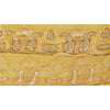 Sanskriti Vintage Sari Border Hand Beaded 1Yd Indian Trim Sewing Cream Zari Lace