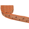 Sanskriti Vintage Sari Border Hand Beaded 1 Yd Indian Trim Sewing Orange Lace