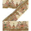 Sanskriti Vintage Sari Border Hand Beaded 1 Yd Indian Trim Sewing Cream Lace