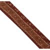 Sanskriti Vintage Sari Border Hand Embroidered 1Yd Indian Trim Ribbon Brown Lace