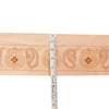 Sanskriti Vintage Sari Border Hand Beaded Zari 1YD Indian Trim Sewing Peach Lace