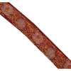 Sanskriti Vintage Sari Border Hand Embroidered 1 Yd Trim Sewing Brown Craft Lace