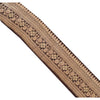 Sanskriti Vintage Sari Border Woven 1 Yd Trim Sewing Brown Craft Floral Lace