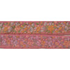 Sanskriti Vintage Sari Border Embroidered 1Yd Trim Sewing Pink Craft Floral Lace