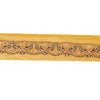 Sanskriti Vintage Sari Border Hand Beaded 1 YD Indian Trim Sewing Saffron Lace