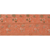 Sanskriti Vintage Sari Border Hand Embroidered 1 Yd Trim Sewing Peach Craft Lace