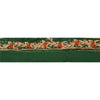 Sanskriti Vintage Sari Border Hand Beaded 1 Yd Indian Trim Ribbon Green Lace