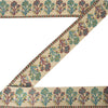 Sanskriti Vintage Sari Border Sindhi Embroidered 1 YD Trim Cream Craft Lace 3.5W