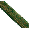 SANSKRITI VINTAGE Border Hand Embroidered 1 YD Trim Sewing Green Craft Lace