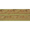 Sanskriti Vintage Suzani Sari Border Hand Embroidered 1 YD Trim Craft Green Lace