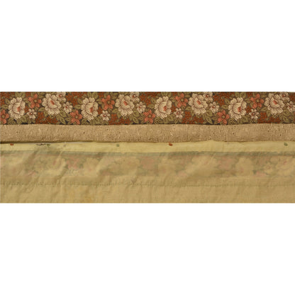 SANSKRITI VINTAGE Border Hand Biseled 1 YD Indian Trim Шитье Кремовое кружево