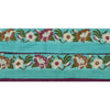 Sanskriti Vintage Sari Border Embroidered 1 Yd Trim Sewing Turquoise Craft Lace