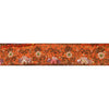 Sanskriti Vintage Sari Border Hand Beaded 1 Yd Trim Sewing Orange Craft Lace