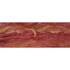 Sanskriti Vintage Sari Border Antique Hand Beaded 1YD Trim Zari Pink Craft Lace