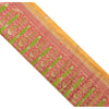 Sanskriti Vintage Sari Border Woven Brocade 1 Yd Trim Craft Sewing Red Zari Lace