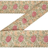 Sanskriti Vintage Parsee Sari Border Embroidered 1 Yard Trim Sewing Craft Lace