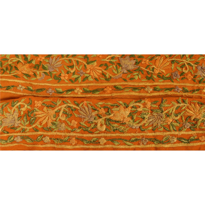 Sanskriti Vintage Saree Border Embroidered 1 Yard Trims Sewing Craft Decor Lace