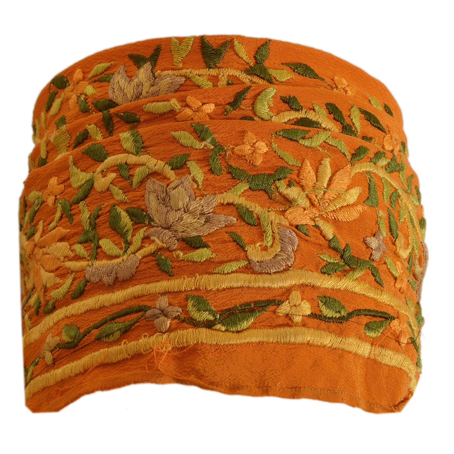 Sanskriti Vintage Saree Border Embroidered 1 Yard Trims Sewing Craft Decor Lace