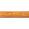 Sanskriti Vintage Sari Border Hand Beaded 1 Yd Indian Trim Sewing Saffron Lace