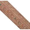 Sanskriti Vintage Sari Border Woven Brocade 1 Yd Trim Craft Sewing Lace