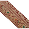Sanskriti Vintage Sari Border Woven Brocade 1 Yd Trim Craft Sewing Lace