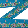 Sanskriti Vintage Sari Border Embroidered 1 Yd Trim Sewing Blue Craft Lace