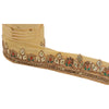 Sanskriti Vintage 1 Yd Sari Border Antique Hand Beaded Trim Sewing Cream Lace