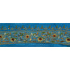 Sanskriti Vintage 1 Yd Sari Border Hand Beaded Trim Sewing Blue Craft Lace