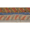Sanskriti Vintage 1 Yd Sari Border Craft Hand Beaded Indian Sewing Blue Lace