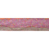 Sanskriti Vintage 1 Yd Sari Border Hand Beaded Craft Trim Sewing Peach Lace