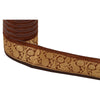 Sanskriti Vintage 1 YD Sari Border Trim Woven Baluchari Trim Sewing Brown Lace