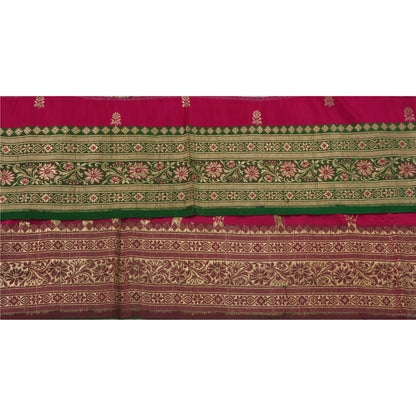Sanskriti Vintage 1 Yd Trim Sari Border Woven Brocade Craft Sewing Zari Lace