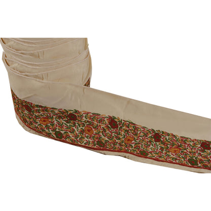 Sanskriti Vintage 1 Yd Indian Sari Border Hand Embroidered Sewing Craft Lace
