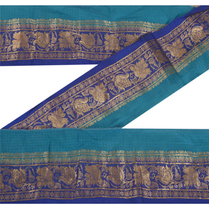 Sanskriti Vintage 1 Yd Trim Sari Border Antique Woven Brocade Craft Sewing Lace