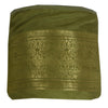 Sanskriti Vintage 1 Yd Green Sari Border Woven Brocade Indian Craft Trim Sewing Lace