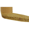 Sanskriti Vintage Sari Border Craft Cream Trim Hand Embroidered Sewing 1 YD Lace