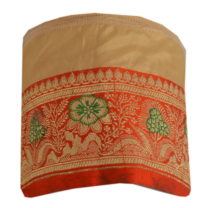 Sanskriti Vintage 1 YD Trim 2.5W Sari Border Woven Brocade Craft Sewing Lace