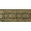 Sanskriti Vintage 1 Yd Trim Green Sari Border Woven Brocade Craft Sewing Lace