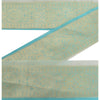 Sanskriti Vintage 1 Yd Sari Indian Border Woven Trim Sewing Craft Blue Lace