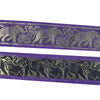 Sanskriti Vintage 1 YD Sari Border Elephant Hand Woven Purple Trim Sewing Lace